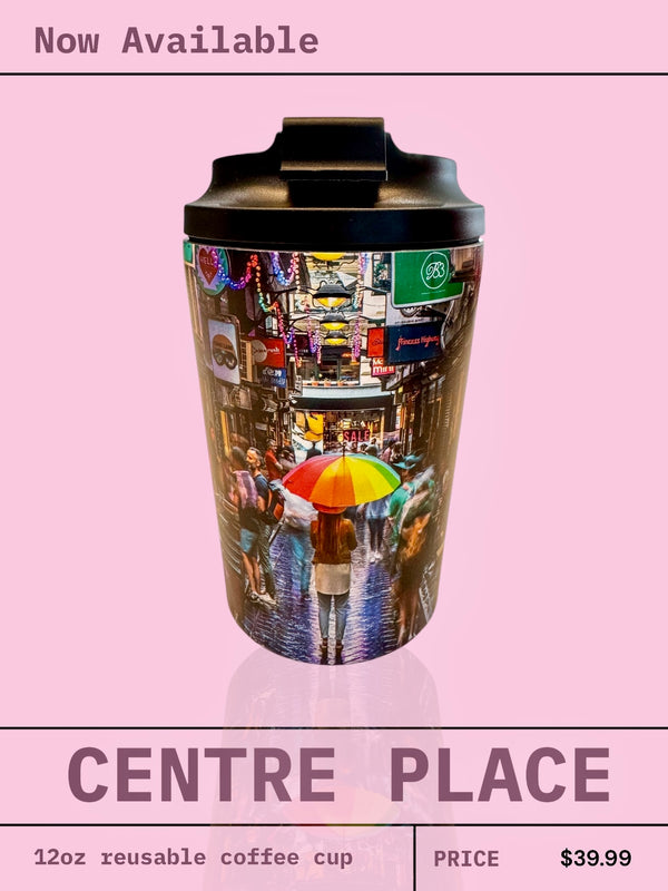 REUSABLE COFFEE CUP - CENTRE PLACE- PRESALE