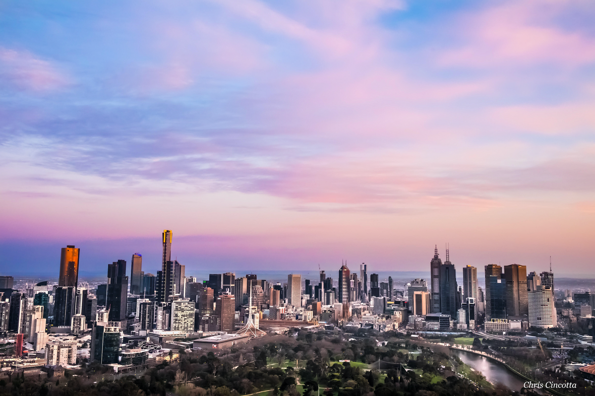 Melbourne Skyline - Print – Melbourneiloveyou